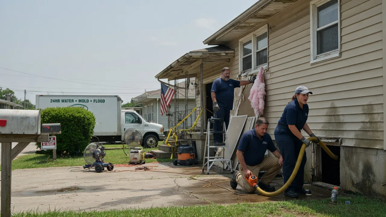 Water Damage Repair in Mullens, WV near me